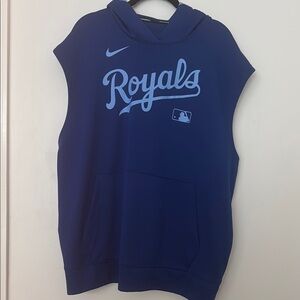 Nike Blue Royals Sleeveless Hoodie xl nwot